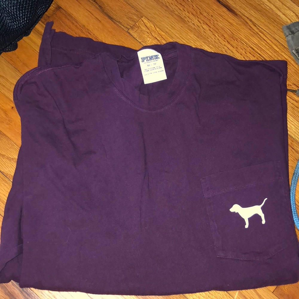 XS PINK long sleeve shirt